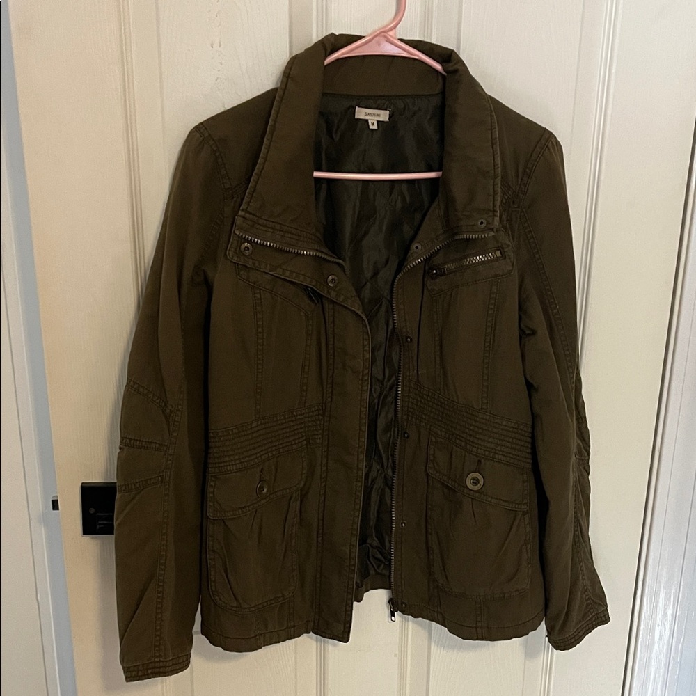 Classic Olive Utility Jacket